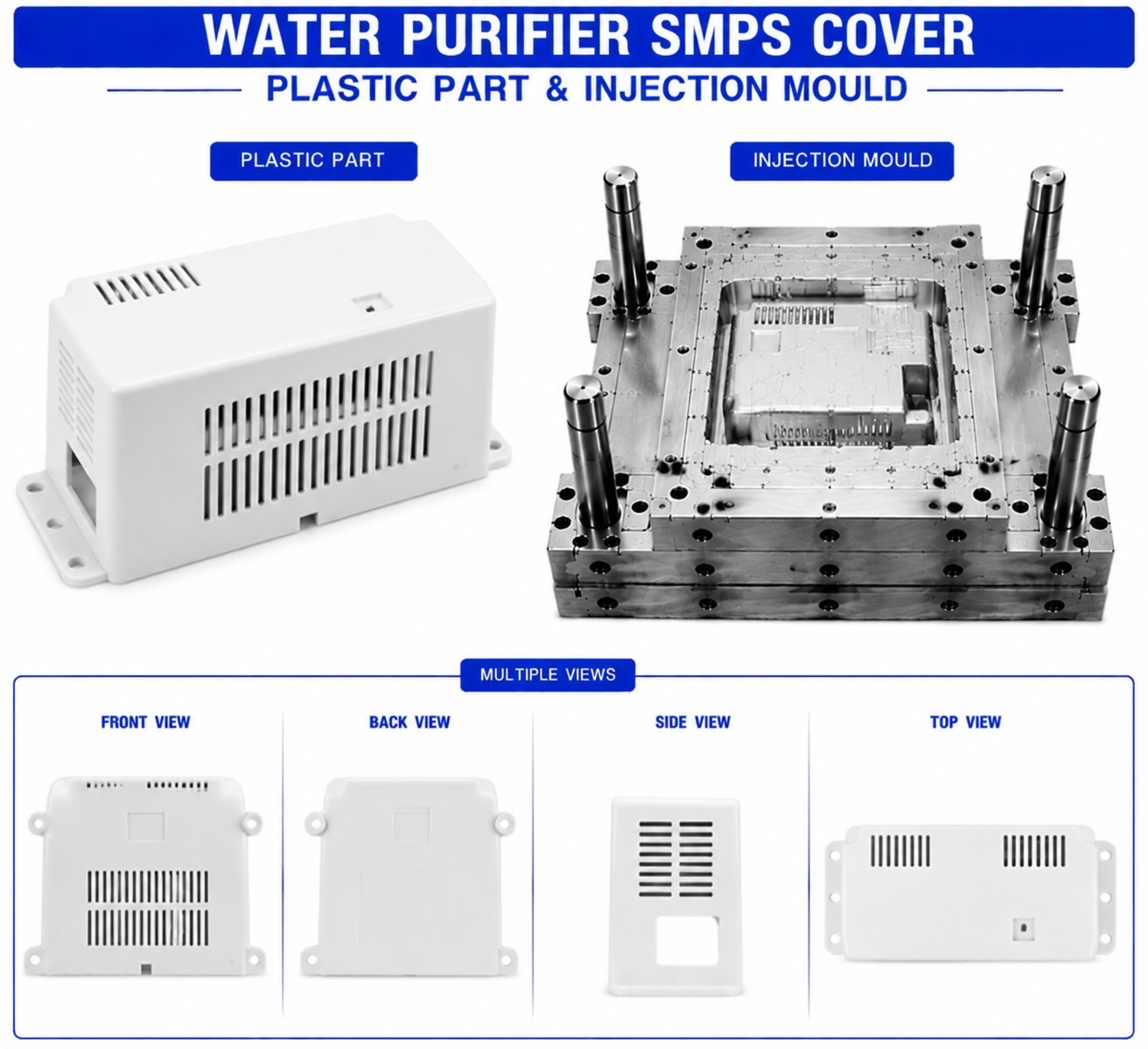 Water Purifier Plastic SMPS Cover